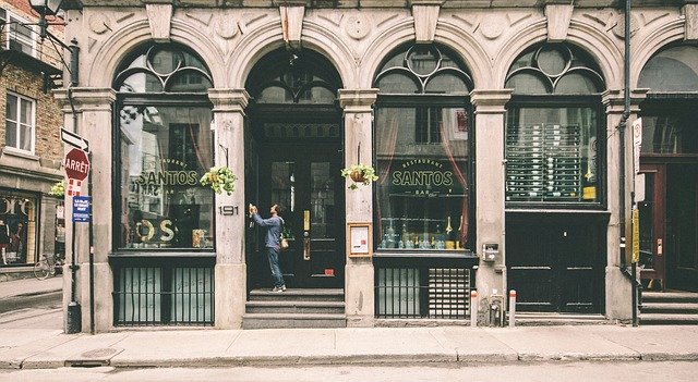 Vitrine de boutique
